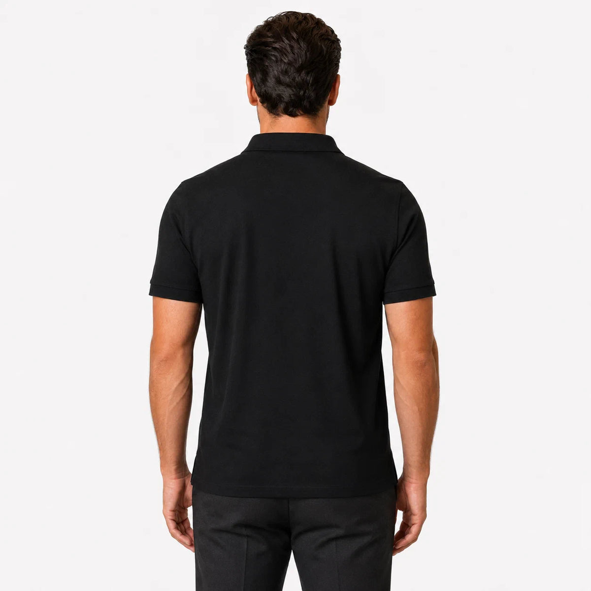 Contrast Placket Polo Shirt